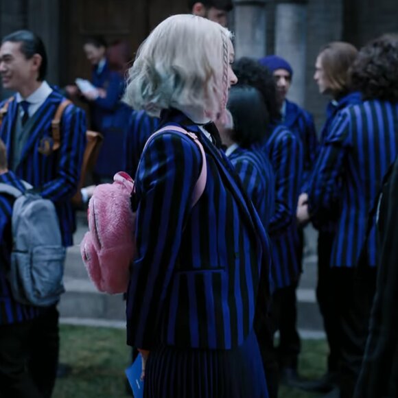 RARE Skinnydip Mini Alba Fluffy Heart Backpack ASO Enid Sinclair - Picture 11 of 11